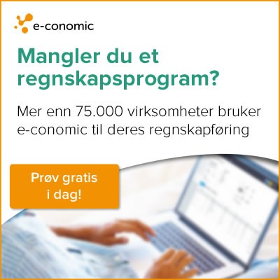 E-conomic - Prøv 2 uker gratis